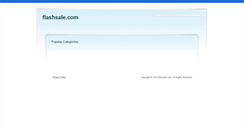 Desktop Screenshot of flashsale.com